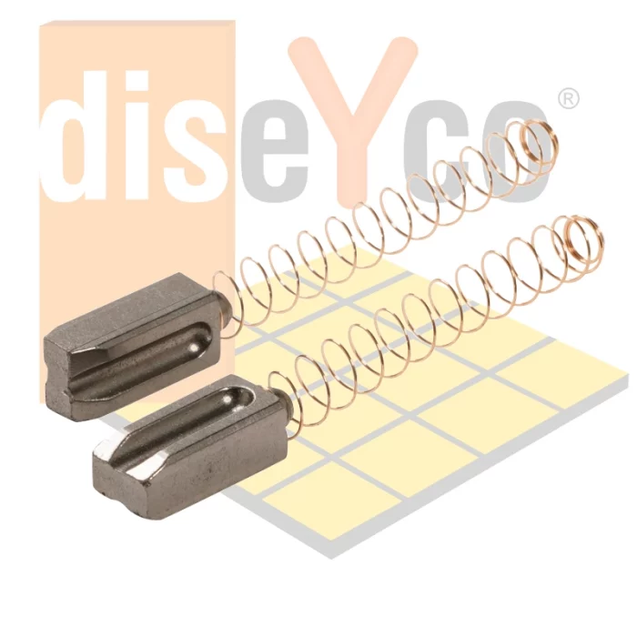 Escobilla Leister 230V Triac/Weldmax con ranura 100.645 - Imagen 2