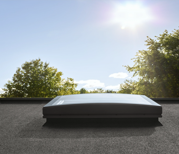 Ventana Design de cubierta plana VELUX CFU/CVU + Cúpula Vidrio Curvo - Imagen 3