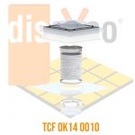 Tubo solar cubierta  plana TCF 0K14 0010