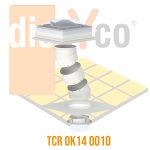 Tubo solar cubierta  plana TCR 0K14 0010