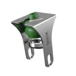 Amortiguador de goma + acero más avanzado para la suspensión de techos acústicos para perfiles T-24, T-25 o similar
