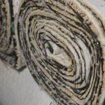 Plano detalle de rollo de manta bentonita alvabent