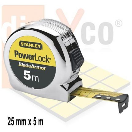 Flexómetro Stanley Powerlock Blade Armor ref. 0-33-514
