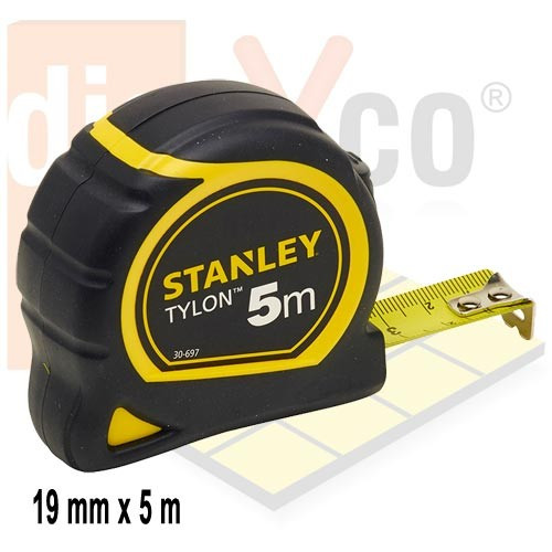 Flexómetro Stanley Bimateria Tylon ref. 0-30-697