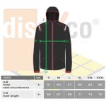 Chaqueta cortavientos Sparco mod. Wilson RED