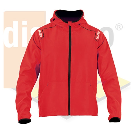 Chaqueta cortavientos Sparco mod. Wilson RED 