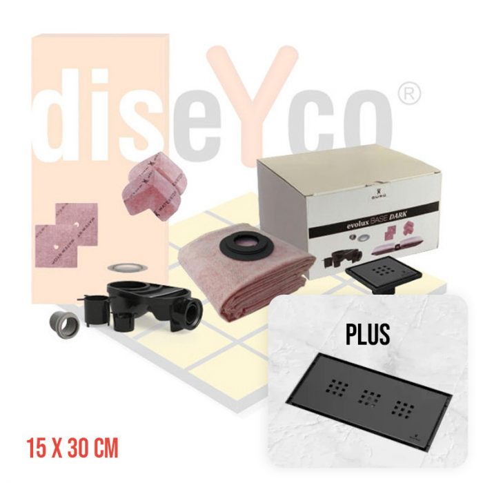 Sistema de ducha Evolux puntual Dark - Estilguru - Imagen 5