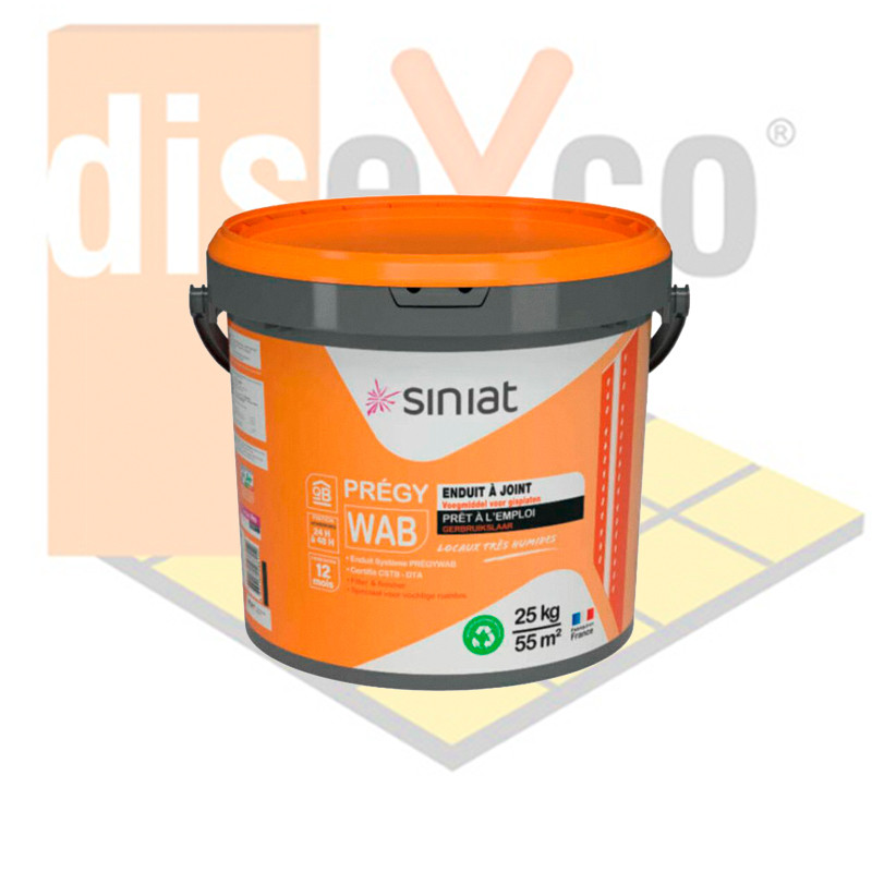 Pasta PREGY WAB PE Lista al uso (Cubo 25kg)