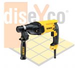 Martillo Ligero Combinado 800W 3 modos – 26mm 2,6J – SDS PLUS modelo D25133K - Imagen 2