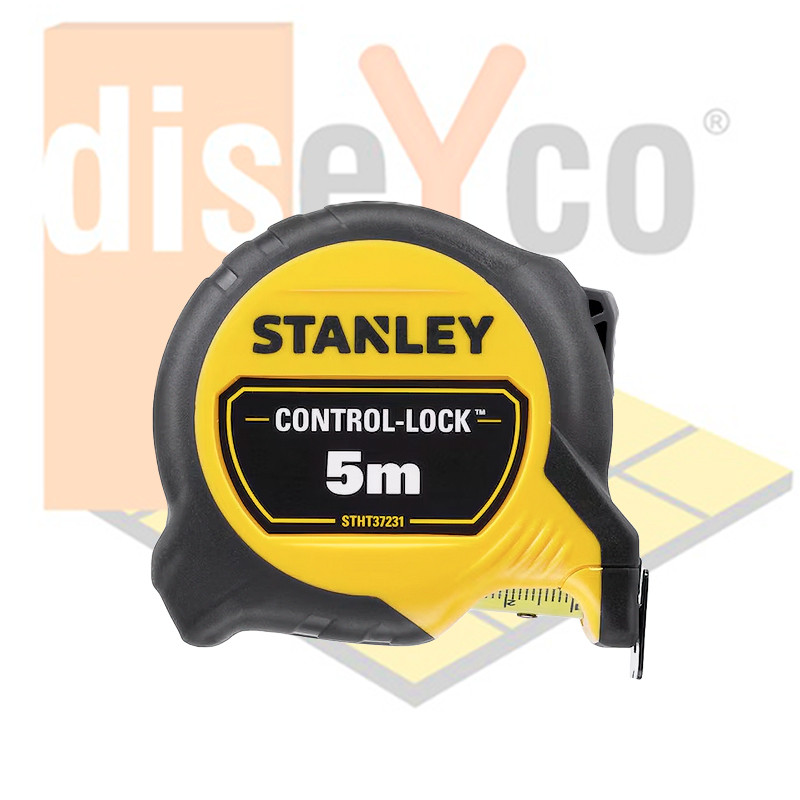 Flexómetro CONTROL-LOCK STANLEY® 5m x 25mm modelo STHT37231-0