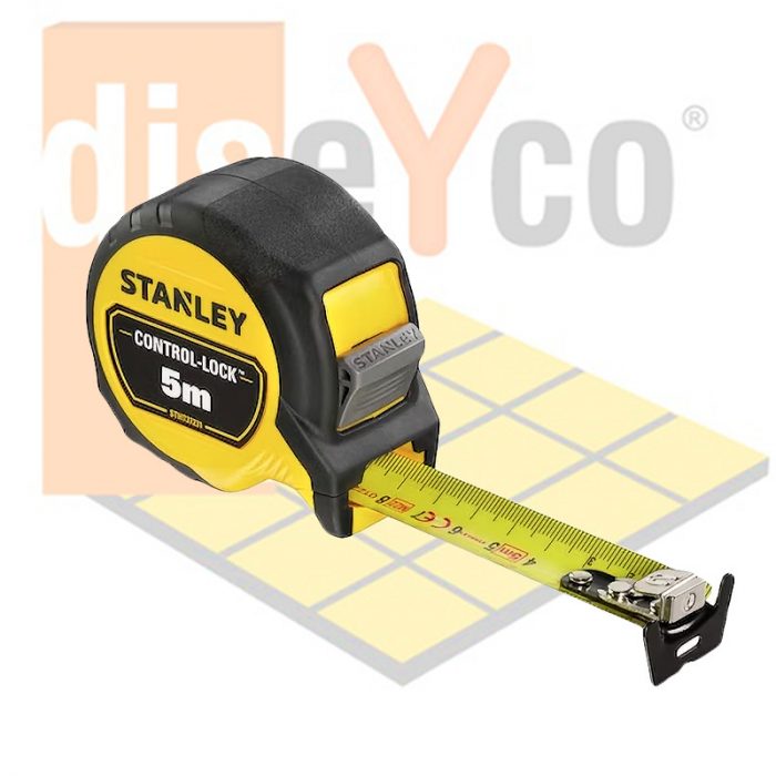 Flexómetro CONTROL-LOCK STANLEY® 5m x 25mm modelo STHT37231-0 - Imagen 4