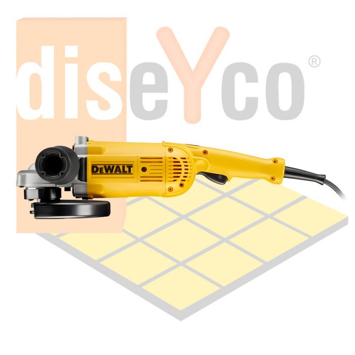 Amoladora DeWALT modelo DWE490-QS 230mm - Imagen 2
