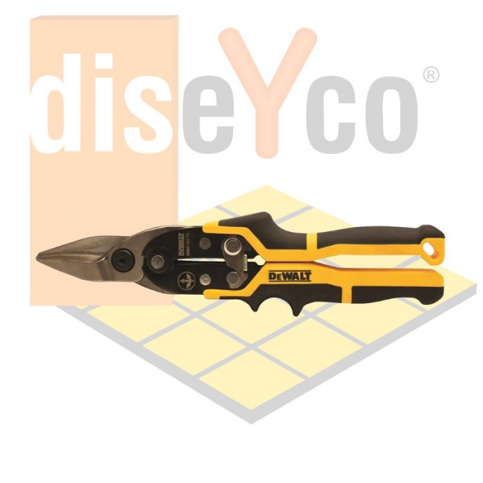 Tijeras Corta Chapas ERGO DeWALT - Corte recto modelo DWHT14675-0 - Imagen 2