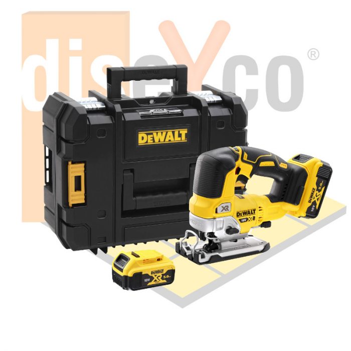 Sierra de Calar DeWalt modelo DCS334NT-XJ XR 18V LI- ION 5Ah - Imagen 2