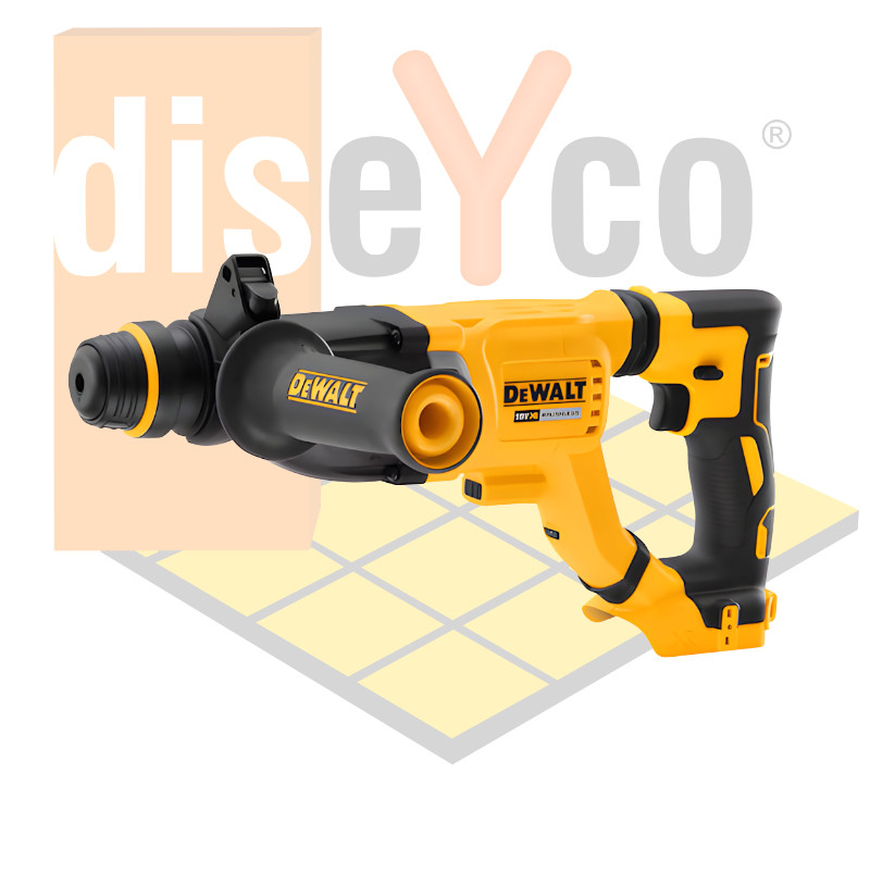 Martillo Electroneumático DeWALT modelo DCH263P1-XR SDS PLUS® 18V LI-ION 5Ah
