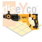 Martillo Electroneumático DeWALT modelo DCH263P1-XR SDS PLUS® 18V LI-ION 5Ah - Imagen 3