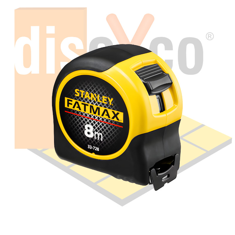 Flexómetro Stanley Fatmax Classic Bladearmor 8mx32mm