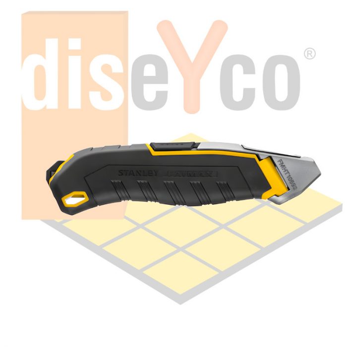 Cúter Stanley 18mm ref. FMHT10592-0 con sistema de segmentación de cuchilla - Imagen 2