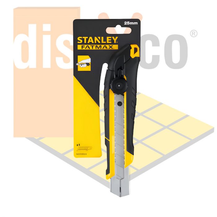 Cúter STANLEY FATMAX con rueda de bloqueo - 25mm FMHT10330-0 - Imagen 2