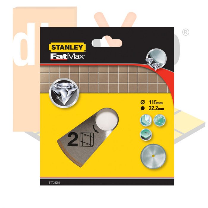Disco diamantado segmentado Stanley 115mm - Imagen 2