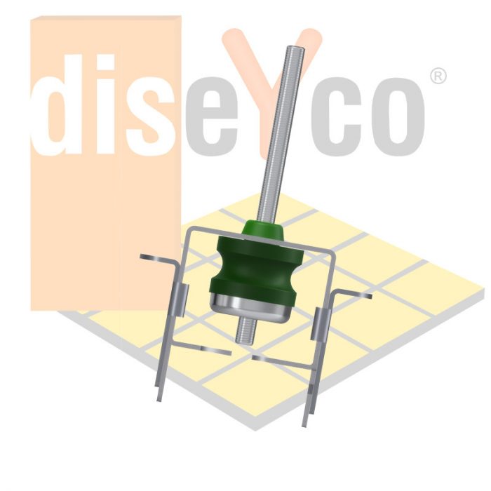 Amortiguador SENOR SE-HORQ CAB 45 A/50-M6 - 45 V/30-M6 - Imagen 3