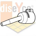 Tobera de soldadura 31,5 mm a 5 mm Leister 100.303