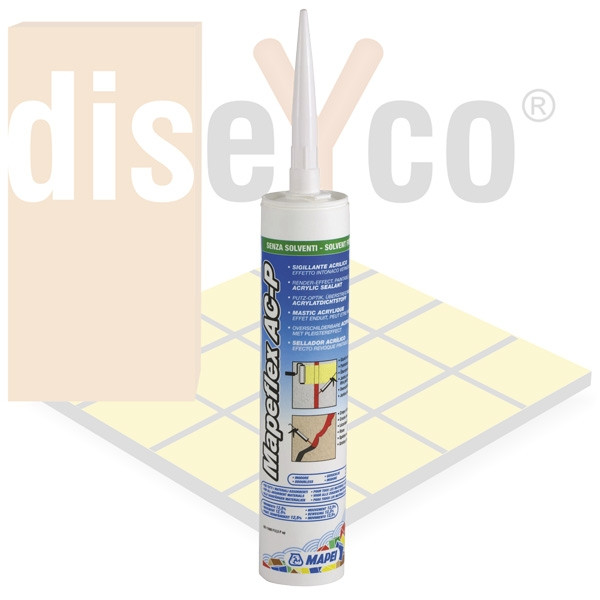 MAPEFLEX AC-P BLANCO CART. 310ml (ud)