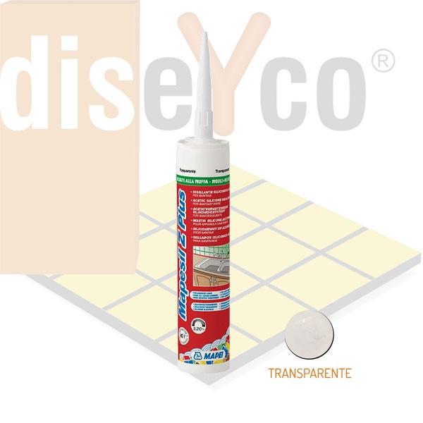 Mapesil Z Plus transparente 280 ml.