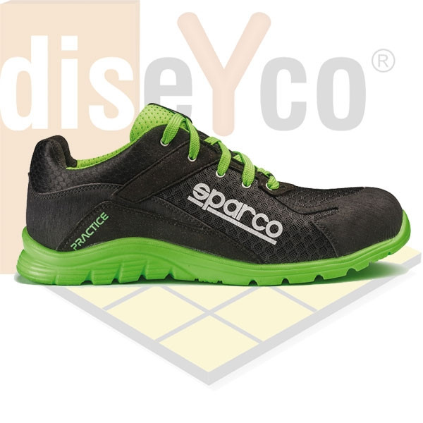 Calzado de seguridad Sparco mod. Practice KEKE NRVF S1P SRC