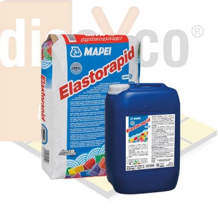 Elastorapid gris (A+B) saco 25 kg.+ garrafa 6.25 kg.