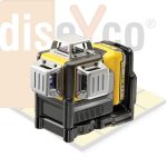 Nivel Laser 3 lineas 360º con batería Li-ION XR 10,8V