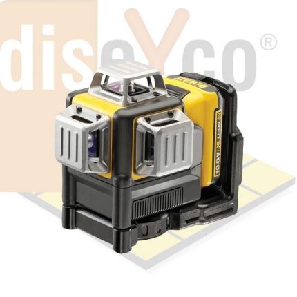 Nivel Laser 3 lineas 360º con batería Li-ION XR 10,8V