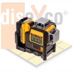Nivel Laser 3 lineas 360º con batería Li-ION XR 10,8V
