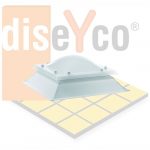 Claraboya Rectangular