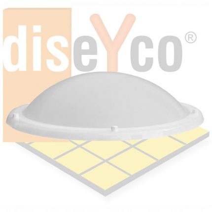 Cúpula circular para claraboya