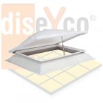 Claraboya Rectangular