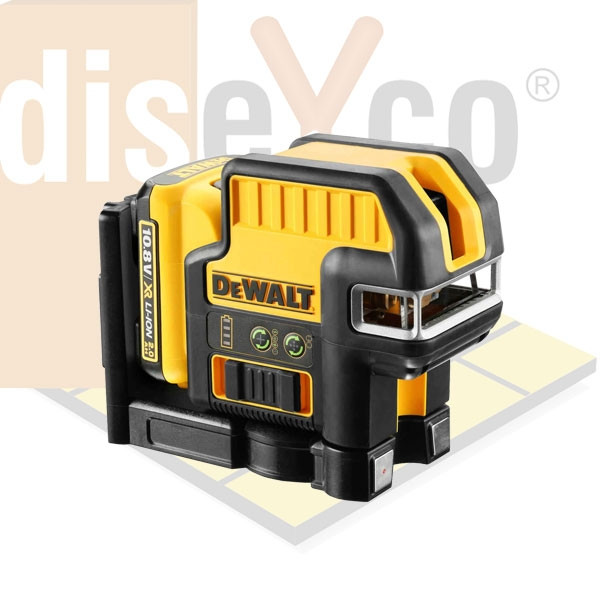Comprar Laser de línea DeWALT DCE0822D1G 2 puntos cruz verde