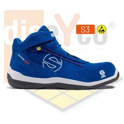 Calzado de seguridad Sparco mod. Racing Evo GUILLES AZAZ S3 SRC