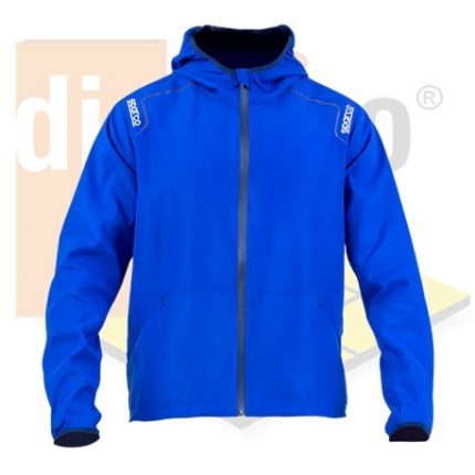 Chaqueta cortavientos Sparco mod. Wilson ROYAL AZ Azul
