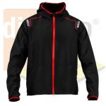 Chaqueta cortavientos Sparco mod. Wilson BLACK NR Negra