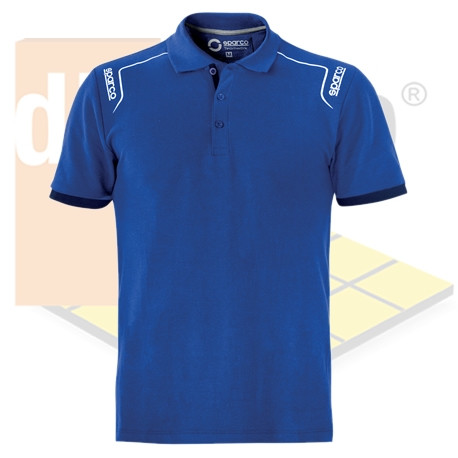 Polo Sparco mod. Portland ROYAL AZ Azul