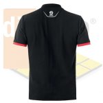 Polo Sparco mod. Portland BLACK NR Negro