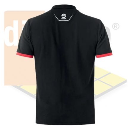 Polo Sparco mod. Portland BLACK NR Negro
