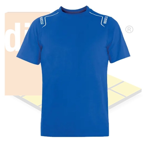 Camiseta Sparco mod. Trenton ROYAL AZ Azul