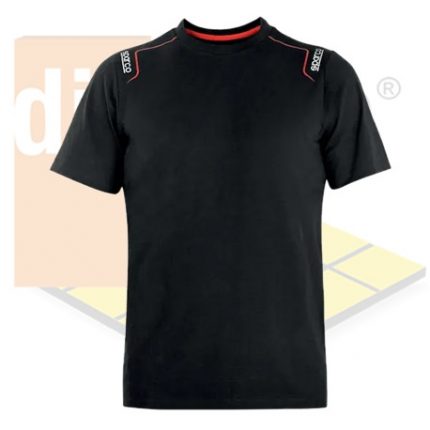 Camiseta Sparco mod. Trenton BLACK NR Negro
