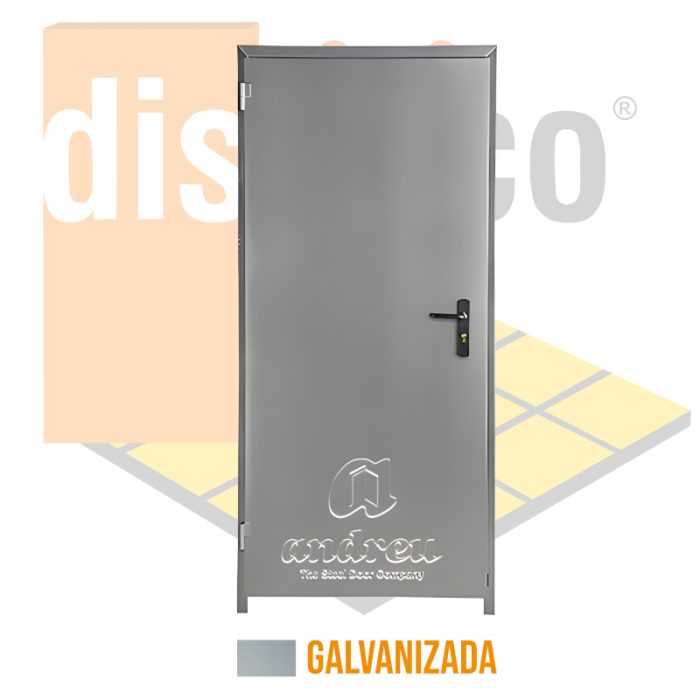 Puerta Metálica ANDREU ENSAMBLADA CS4 Lisa - Imagen 3