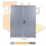 Puerta Metálica ANDREU ENSAMBLADA CS4 Lisa - Imagen 5