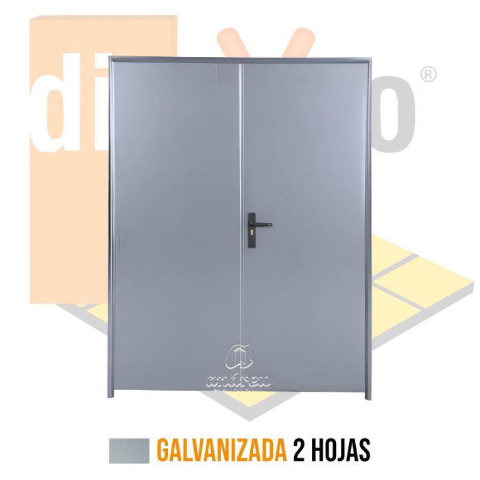 Puerta Metálica ANDREU ENSAMBLADA CS4 Lisa - Imagen 5