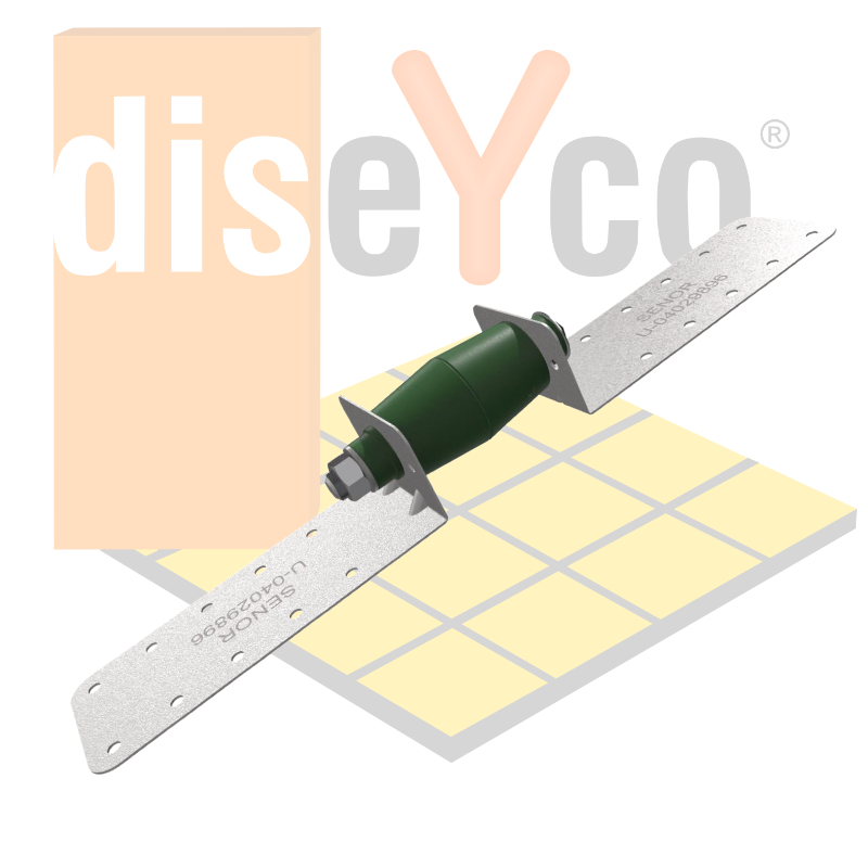 PLANTILLA ARTICULOS TIENDA Amortiguador SENOR PARED DOBLE SE-7602/TB2