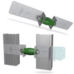 Amortiguador SENOR PARED DOBLE SE-7602/TB2 - Imagen 3